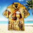 Jesus Lion Are Glowing Hawaiian Shirt | For Men & Women | Adult | HW4923