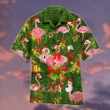 Flamingo Merry Christmas Hawaiian Shirt | For Men & Women | Adult | WT1159
