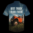 American Trucker Best Truck Dad Ever Hawaiian Shirt | For Men & Women | Adult | HW7951