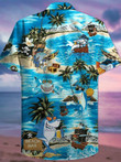 Funny Shark Hawaiian Shirt | For Men & Women | Adult | HW2385