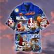 Santa Adoring Baby Jesus Hawaiian Shirt | For Men & Women | Adult | WT1213