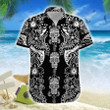 Bicycle Skull Pattern Art Hawaiian Shirt | For Men & Women | Adult | HW7634