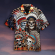 Apache Skull Be Strong When You Are Weak Hawaiian Shirt | For Men & Women | Adult | HW4776