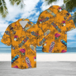 Skateboard Tropical Flowers Hawaiian Shirt | For Men & Women | Adult | HW6570