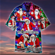 Christmas Santa DJ Disc Jockey Hawaiian Shirt | For Men & Women | Adult | HW4925