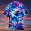 Dolphins Jump Into The Galaxy Hawaiian Shirt | For Men & Women | Adult | WT1104