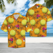 Tennis Tropical Flowers Hawaiian Shirt | For Men & Women | Adult | HW6573