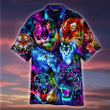 Powerful Galaxy Tiger Hawaiian Shirt | For Men & Women | Adult | HW4778