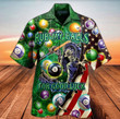 Skull Billiard Rub My Balls For Good Luck Hawaiian Shirt | For Men & Women | Adult | HW7551