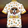 Dog With Beer Hawaiian Shirt | For Men & Women | Adult | HW7233