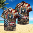 Eagle Patriotic God Bless America Hawaiian Shirt | For Men & Women | Adult | HW4788