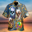 Skulls Wave Hawaiian Shirt | For Men & Women | Adult | HW6231