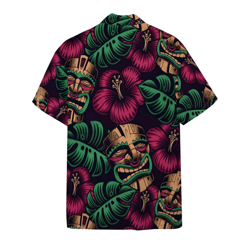 Tiki Mask Hawaiian Shirt | For Men & Women | Adult | HW6457
