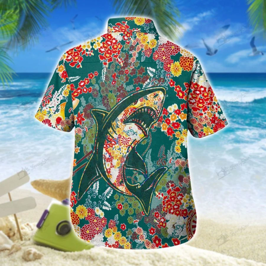 Shark Hawaiian Shirt | For Men & Women | Adult | HW7447
