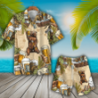 Bear & Beer Hawaiian Shirt Set | Unisex | HS1095