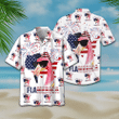America Flag Flamingo Hawaiian Shirt | For Men & Women | Adult | HW7554