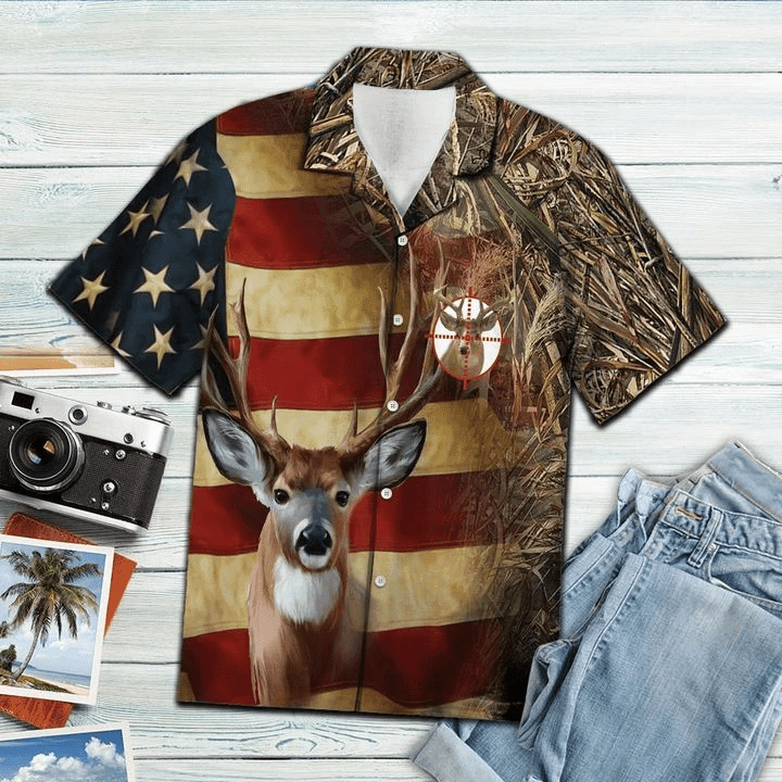 Deer Hunting Hawaiian Shirt | For Men & Women | Adult | HW6546