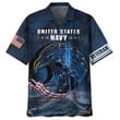 US Navy Veteran Eagle Hawaiian Shirt | For Men & Women | Adult | HW6693