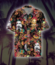 Tropical Hibiscus Star Hawaiian Shirt | For Men & Women | Adult | HW7408