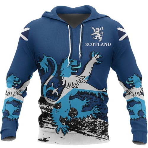 Scotland Pullover Hoodie Rampant Lion Special NNK022920