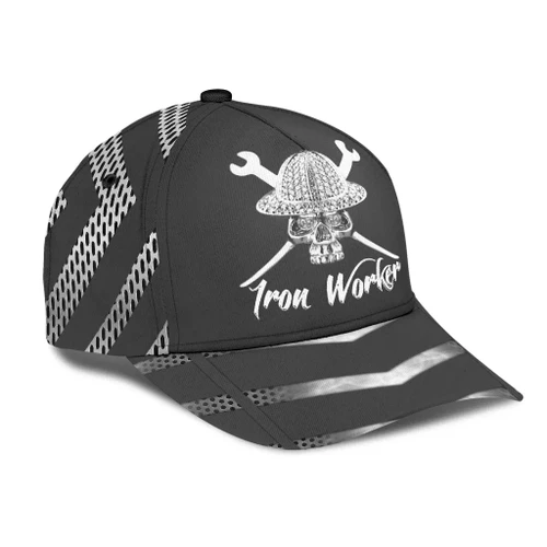 Ironworker metal 3d classic cap