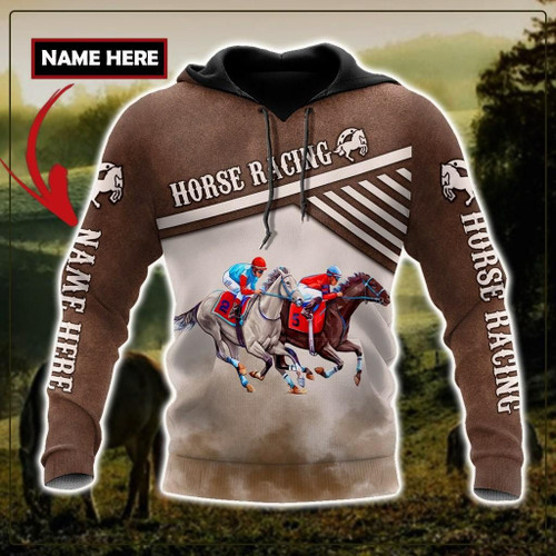 Personalized Name Horse Racing 3D All Over Printed Unisex Shirts TNA24042104