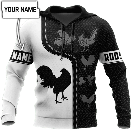 Personalized Rooster 3D Printed Unisex Shirts DD24042104