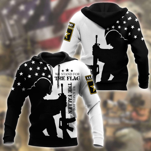 We Stand For The Flag - US Army 3D All Over Printed Shirts Pi12052101