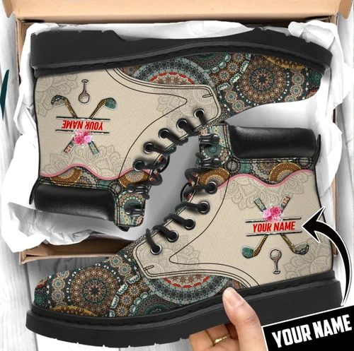 Custom Name XT Golf Lovers Boots For Men and Women