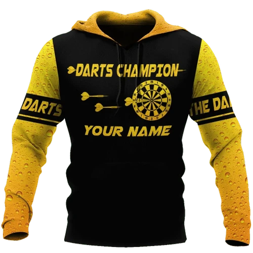 Darts Player No4 You Don't Have To Be A Beer 3D Printed Personalized Unisex Hoodie ML
