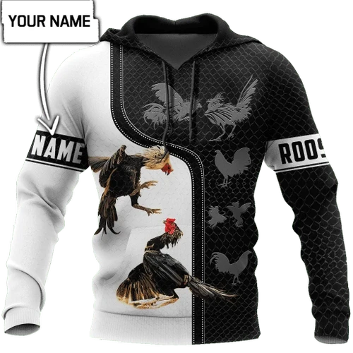 Personalized Rooster Fighting 3D Printed Unisex Shirts DD29042102