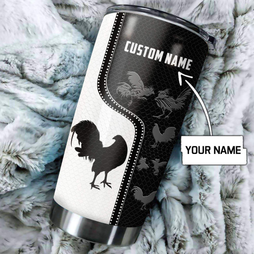 Personalized Rooster Stainless Steel Tumbler 20Oz DD29042104.S1