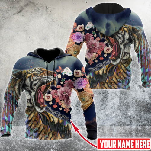 Customize Name Tiger Hoodie For Men And Women HHT07042104