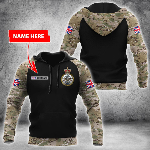 Custom Name XT British Armed Forces Veteran 3D All Over Printed Unisex Shirts