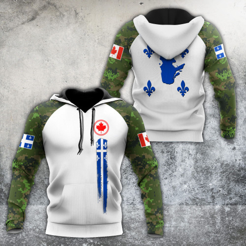 Quebec 3D All Over Printed Clothes HHT13042104
