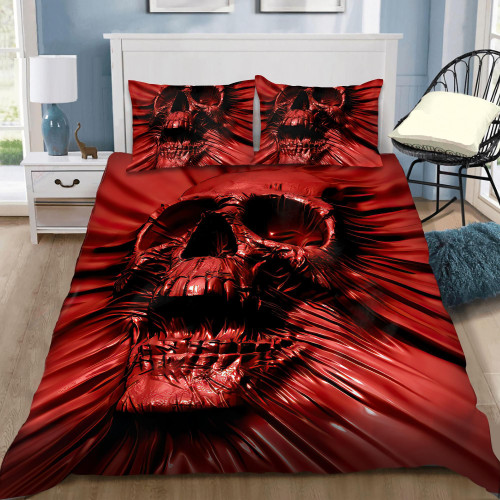 Red Screaming Skull Bedding Set DQB07182008-TQH