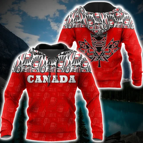 Canada Day Haida 3D Printed Shirts DD01042103