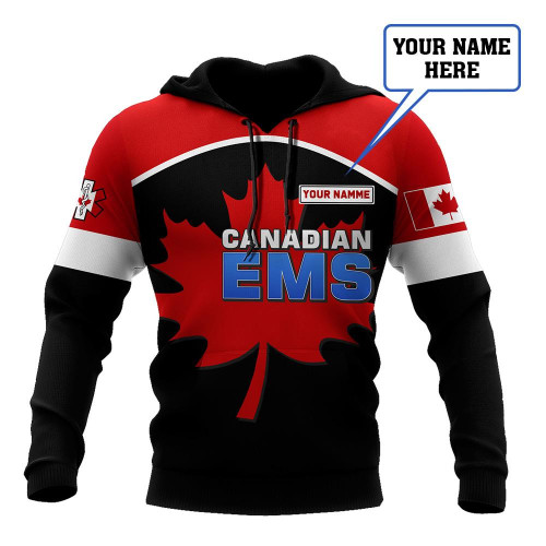 Personalized Name Canadian EMS 3D All Over Printed Unisex Shirts