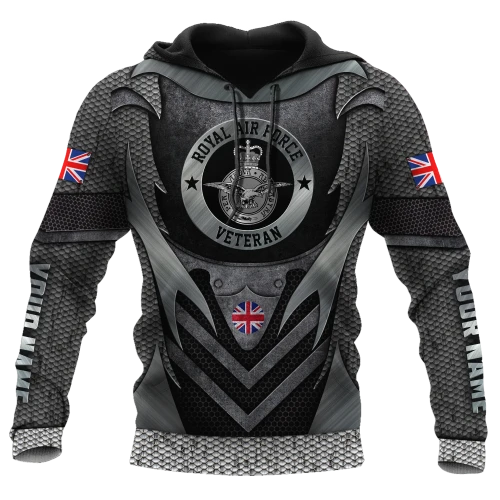 Custom Name XT Royal Air Force Army 3D Printed Shirts Pi13042106