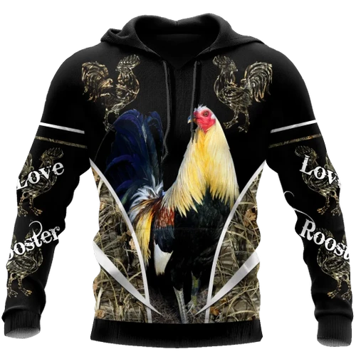 Rooster 3D Printed Unisex Shirts TN TNA17042107