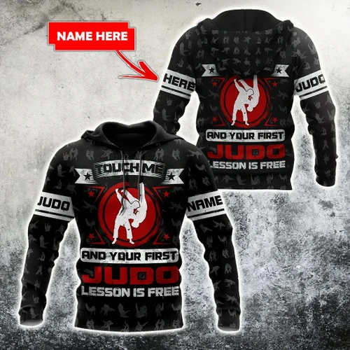 Customize Name Judo Hoodie For Men And Women TNA05042103