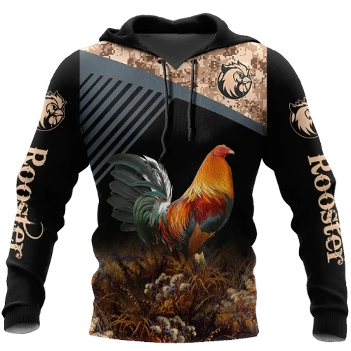 Rooster 3D Printed Unisex Shirts TN DD19042103