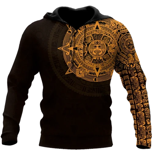 Aztec Mexico JJ1 3D All Over Printed Unisex Hoodie