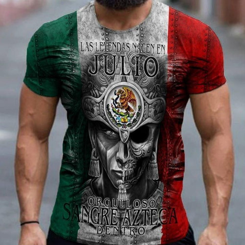 3D All Over Aztec Warrior Mexican 07 Hoodie