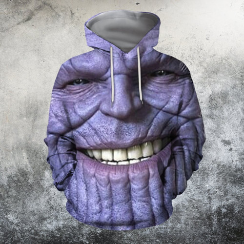 3D All Over Print Thanos Face