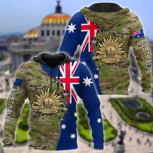 The Australian Army 3D All Over Printed Shirts For VP13032101