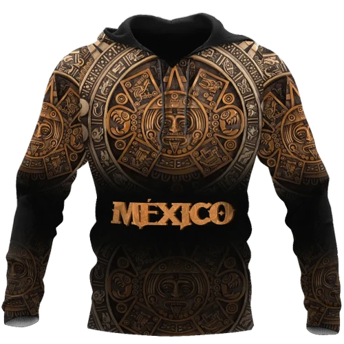 Aztec Mexico Hoodie Personalized 3D All Over Printed Shirts
