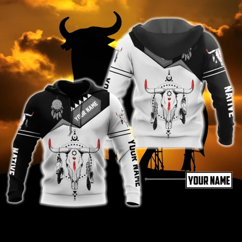 Persionalized Name - Native American 3D Hoodie Shirt For Men And Women LAM