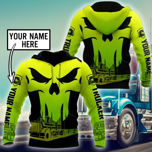 3D All Over Printed Truck Lover  Unisex Shirts Personalized Name XT NTN03032104