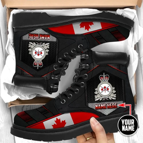 Personalized Name XT Canadian Army Veteran 3D  Boots Shoes TNA13032102